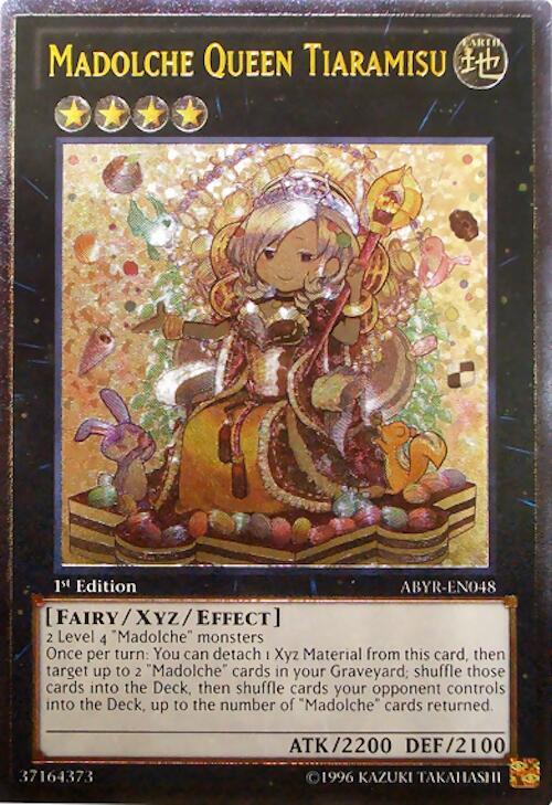 Madolche Queen Tiaramisu (UTR) ABYR-EN048 card from Abyss Rising