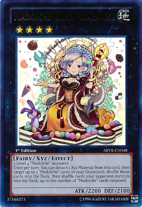 Madolche Queen Tiaramisu ABYR-EN048 card from Abyss Rising