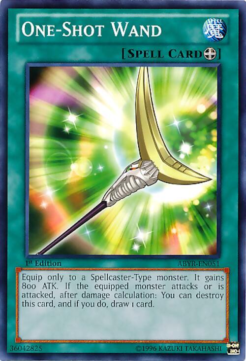 One-Shot Wand ABYR-EN051 card from Abyss Rising