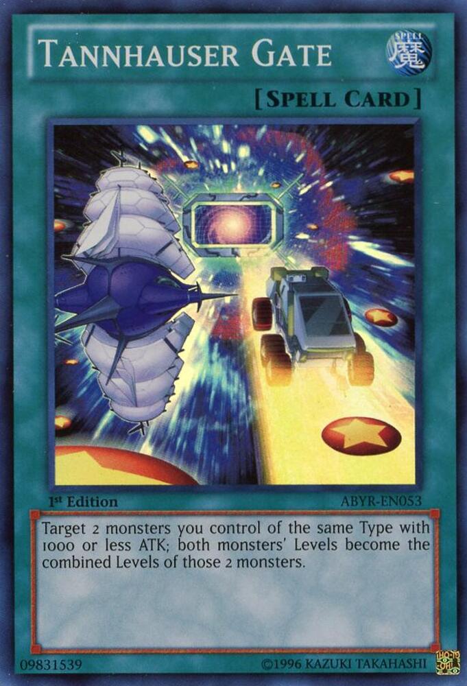 Tannhauser Gate ABYR-EN053 card from Abyss Rising