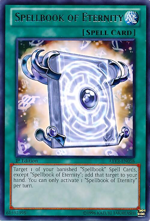 Spellbook of Eternity ABYR-EN058 card from Abyss Rising