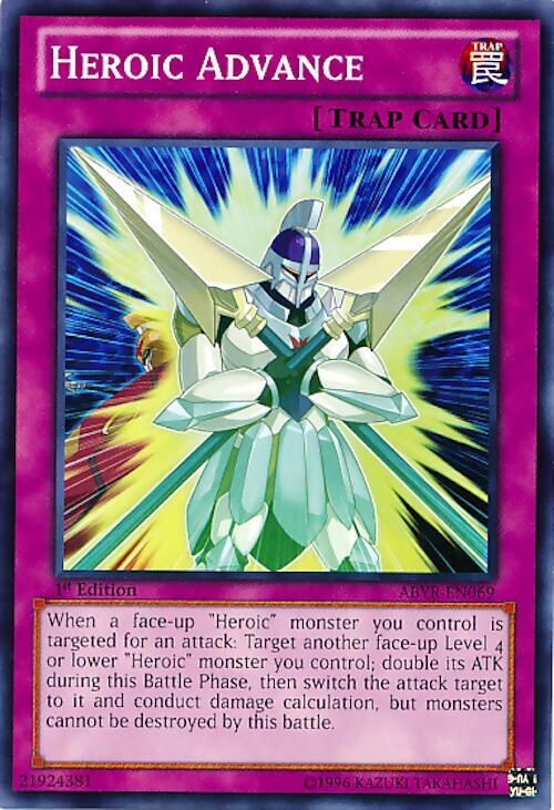 Heroic Advance ABYR-EN069 card from Abyss Rising