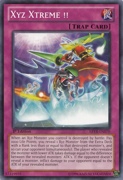 Xyz Xtreme !! ABYR-EN070 card from Abyss Rising