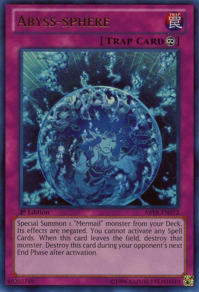 Abyss-sphere ABYR-EN072 card from Abyss Rising