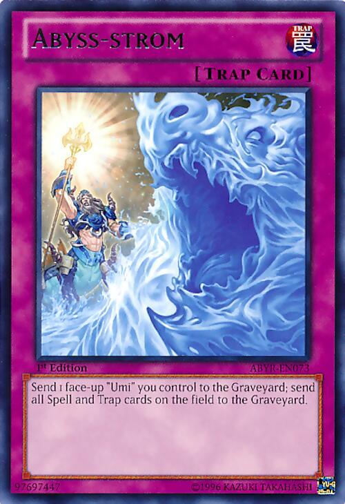 Abyss-strom ABYR-EN073 card from Abyss Rising