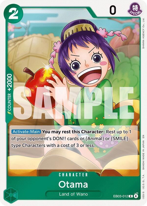 Otama EB03-012 card from Extra Booster: One Piece Heroines Edition