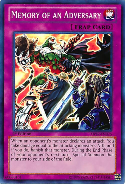Memory of an Adversary ABYR-EN075 card from Abyss Rising