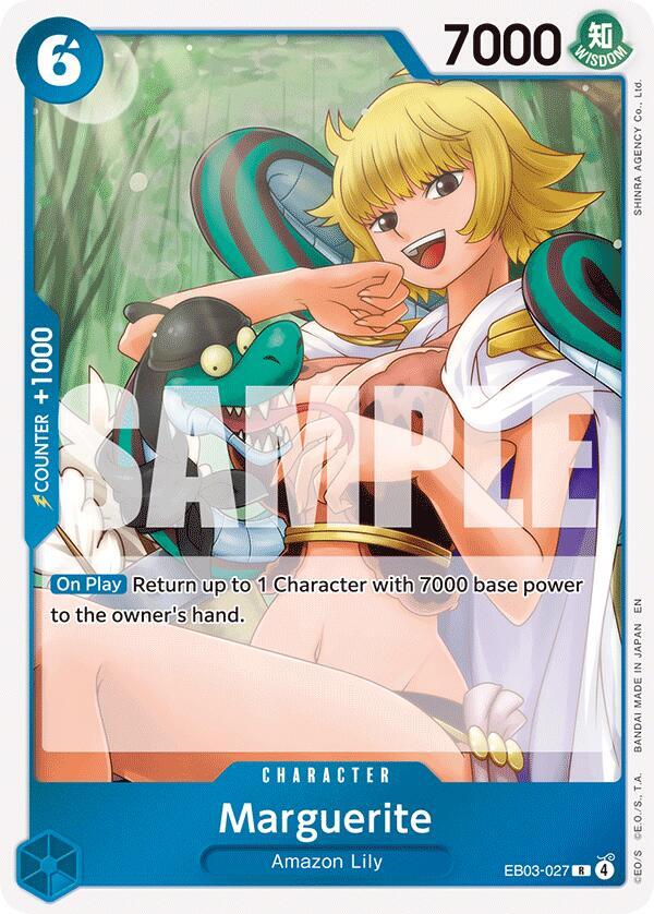 Marguerite EB03-027 card from Extra Booster: One Piece Heroines Edition