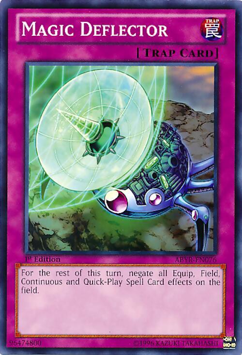 Magic Deflector ABYR-EN076 card from Abyss Rising