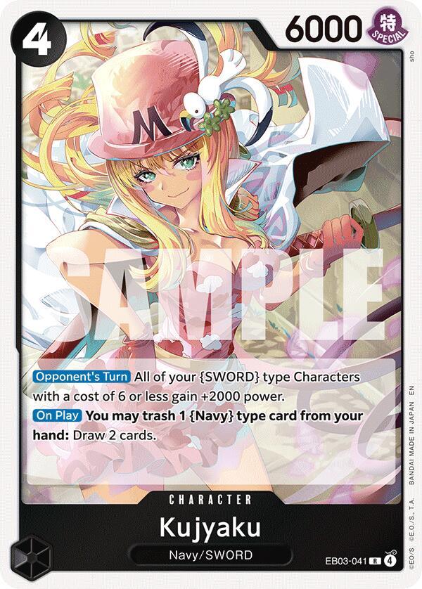 Kujyaku EB03-041 card from Extra Booster: One Piece Heroines Edition