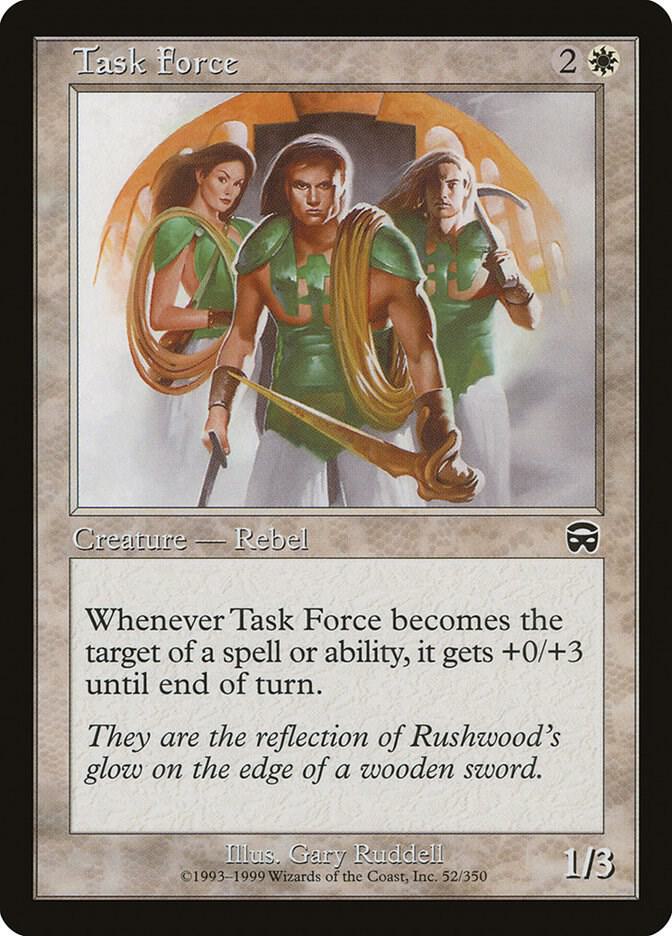 Task Force 52 card from Mercadian Masques