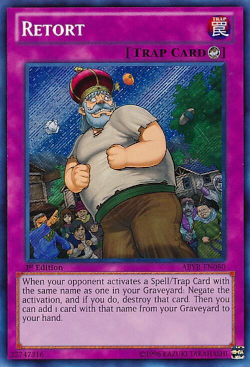 Retort ABYR-EN080 card from Abyss Rising