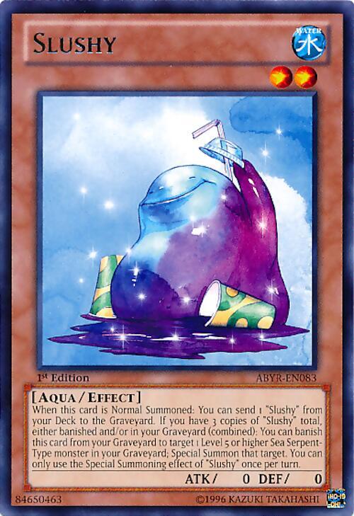 Slushy ABYR-EN083 card from Abyss Rising
