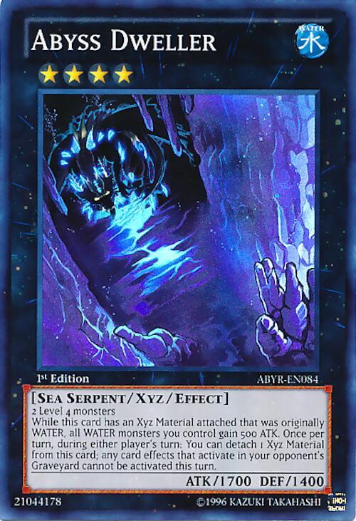 Abyss Dweller ABYR-EN084 card from Abyss Rising