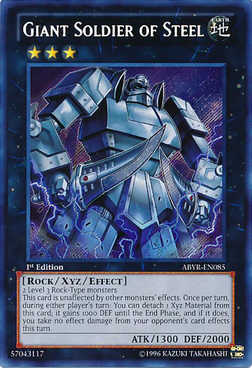 Giant Soldier of Steel ABYR-EN085 card from Abyss Rising