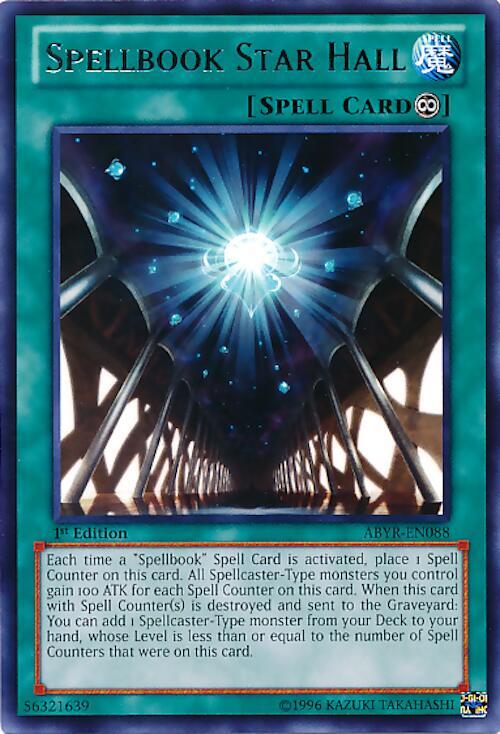 Spellbook Star Hall ABYR-EN088 card from Abyss Rising