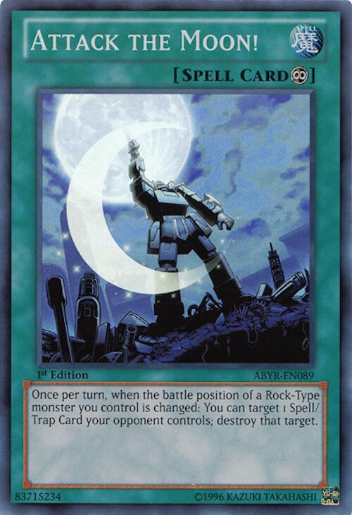 Attack the Moon! ABYR-EN089 card from Abyss Rising