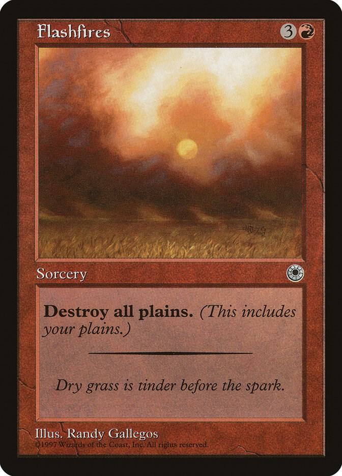 Flashfires card from Portal