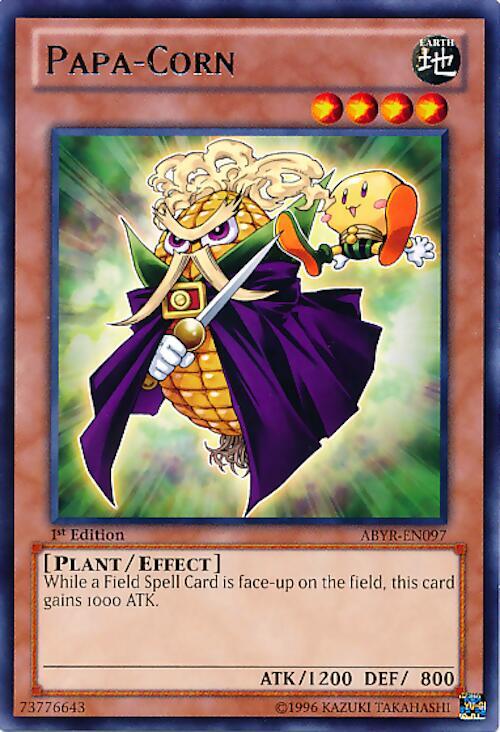 Papa-Corn ABYR-EN097 card from Abyss Rising
