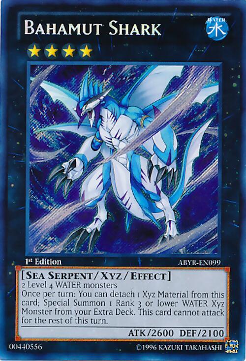 Bahamut Shark ABYR-EN099 card from Abyss Rising