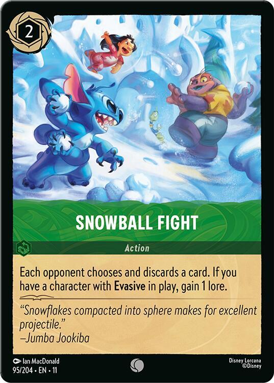Snowball Fight 95/204 card from Winterspell