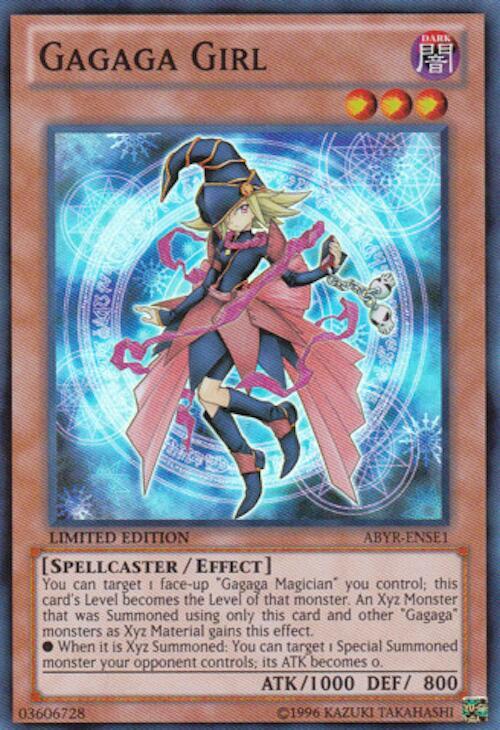 Gagaga Girl ABYR-ENSE1 card from Abyss Rising