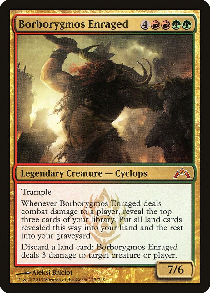 Borborygmos Enraged 147 card from Gatecrash