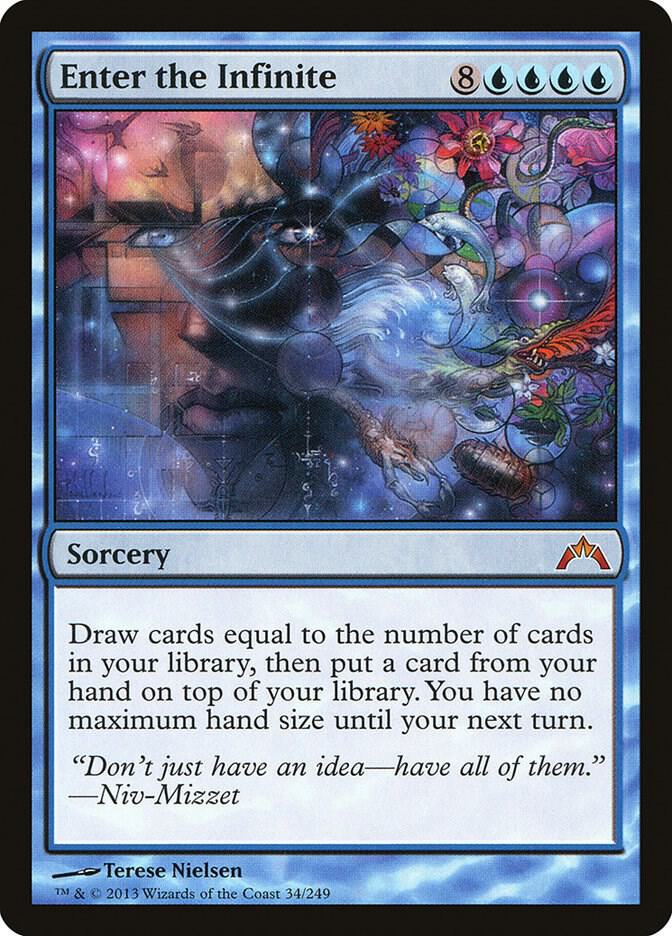 Enter the Infinite 34 card from Gatecrash