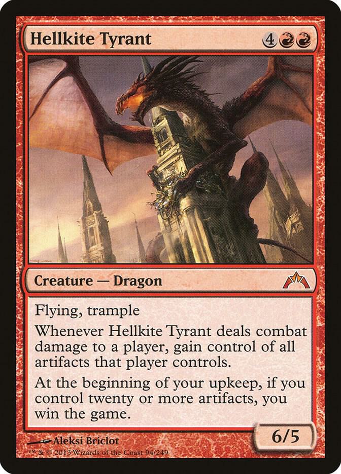 Hellkite Tyrant 94 card from Gatecrash