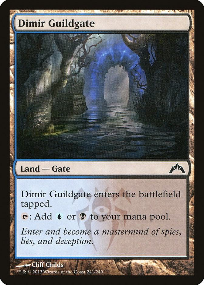 Dimir Guildgate 241 card from Gatecrash