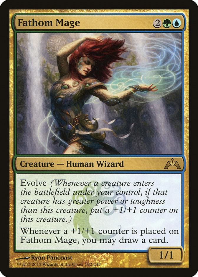 Fathom Mage 162 card from Gatecrash