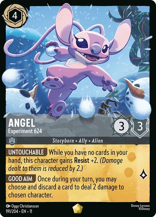 Angel - Experiment 624 191/204 card from Winterspell