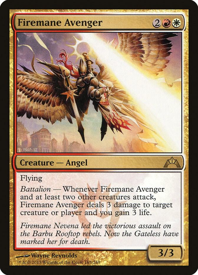 Firemane Avenger 163 card from Gatecrash