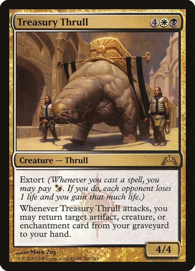 Treasury Thrull 201 card from Gatecrash