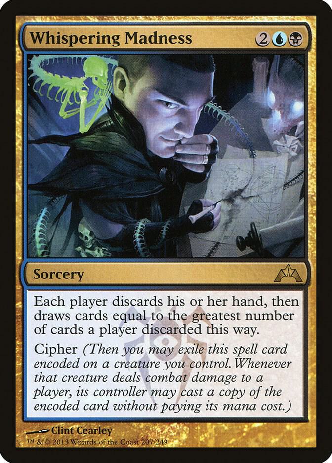 Whispering Madness 207 card from Gatecrash