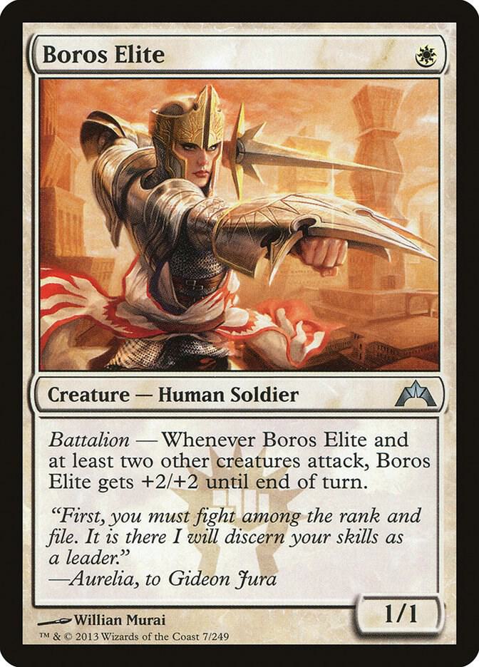 Boros Elite 7 card from Gatecrash