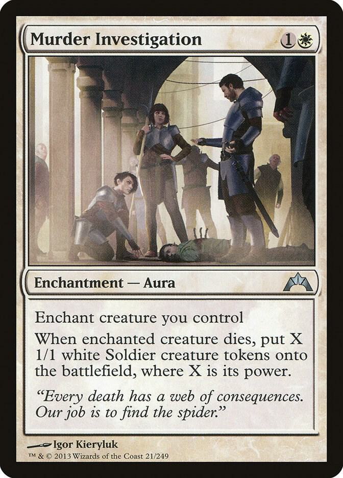 Murder Investigation 21 card from Gatecrash