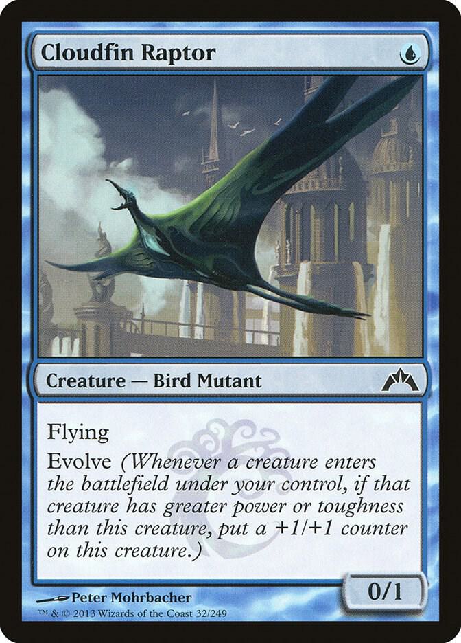 Cloudfin Raptor 32 card from Gatecrash