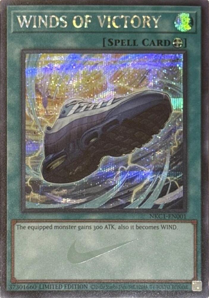 Winds of Victory NKC1-EN001 card from Miscellaneous Promotional Cards