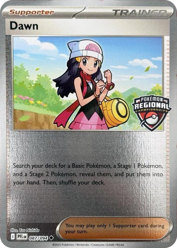 Dawn (Regional Championship) 087/094 card from League & Championship Cards