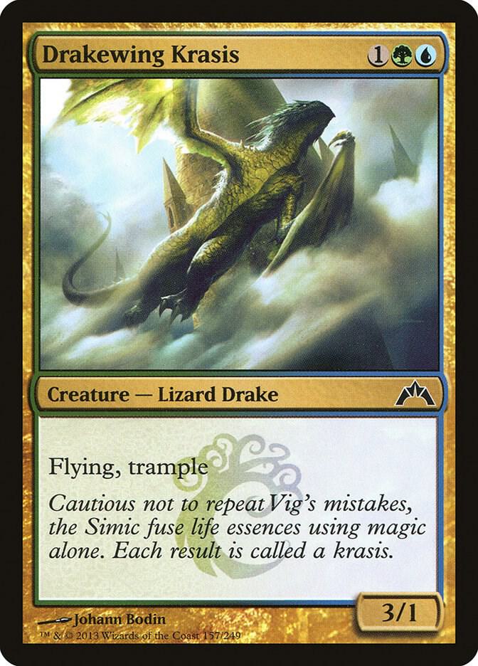 Drakewing Krasis 157 card from Gatecrash