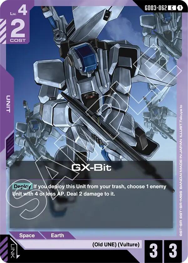 GX-Bit GD03-062 card from Steel Requiem