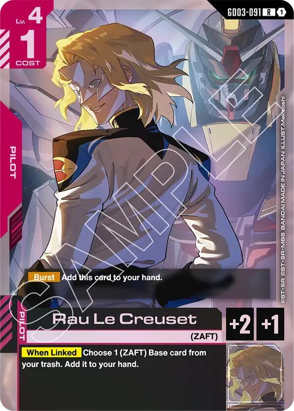 Rau Le Creuset GD03-091 card from Steel Requiem