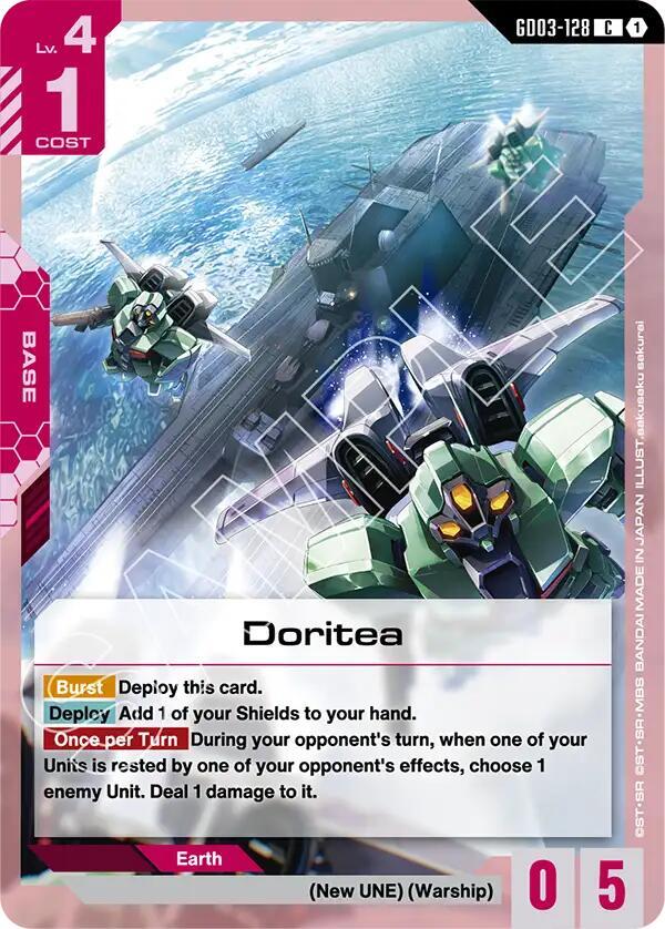 Doritea GD03-128 card from Steel Requiem
