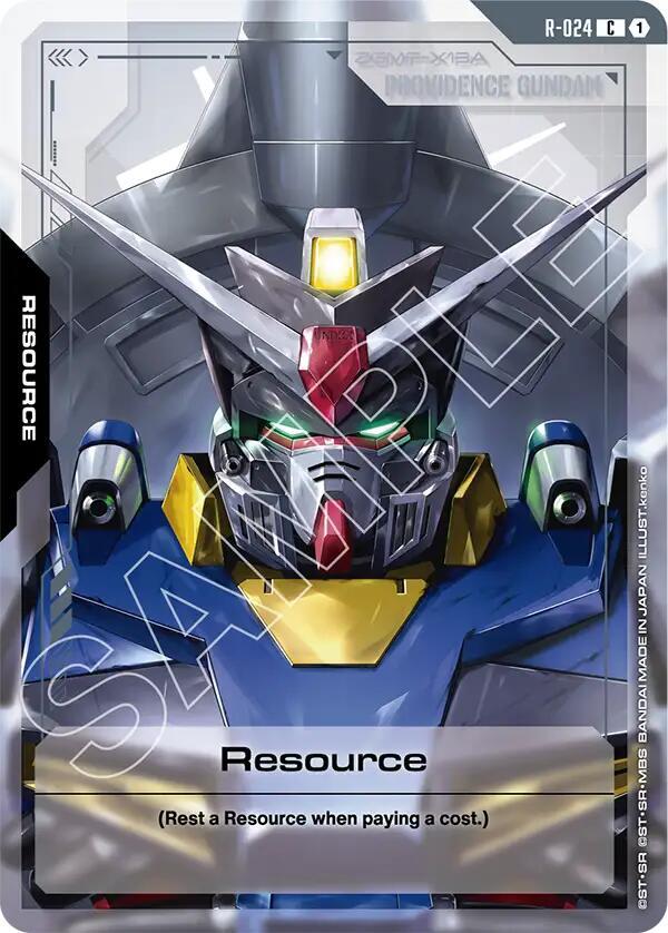 Resource R-024 card from Steel Requiem