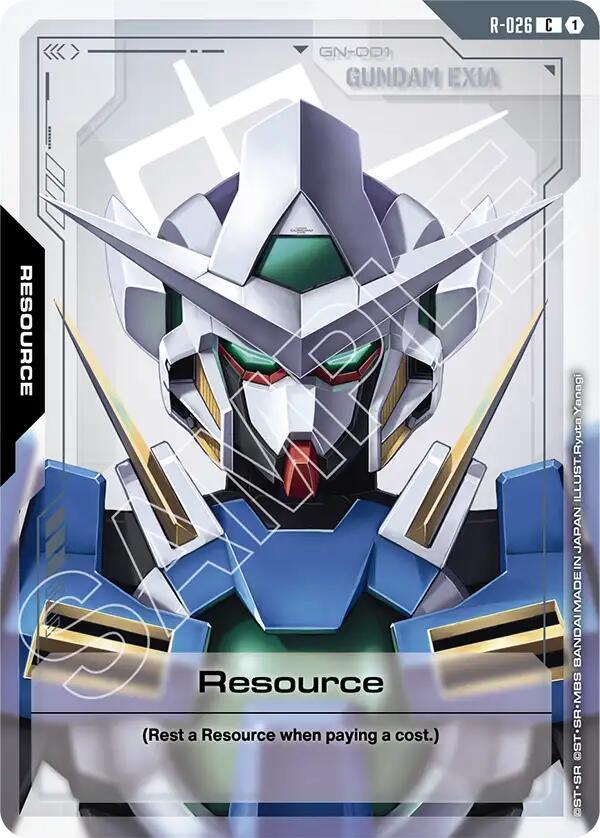Resource R-026 card from Steel Requiem