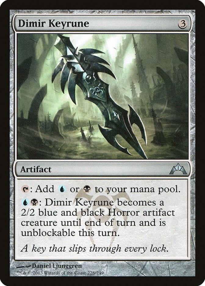 Dimir Keyrune 228 card from Gatecrash