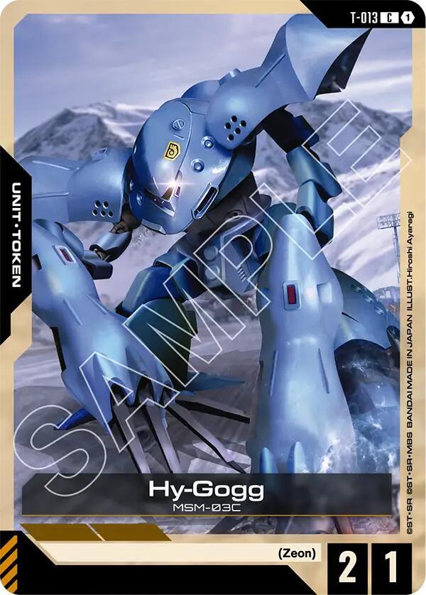 Hy-Gogg T-013 card from Steel Requiem