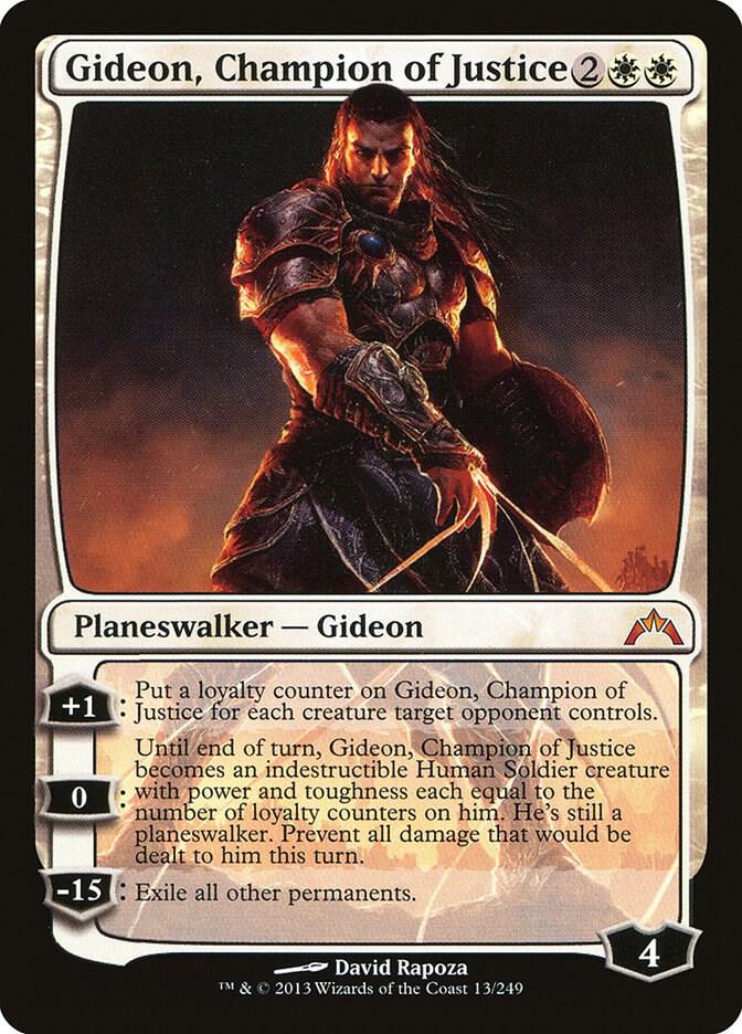 Gideon, Champion of Justice 13 card from Gatecrash