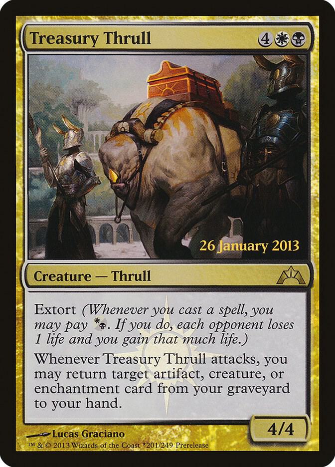 Treasury Thrull 201 card from Prerelease Cards